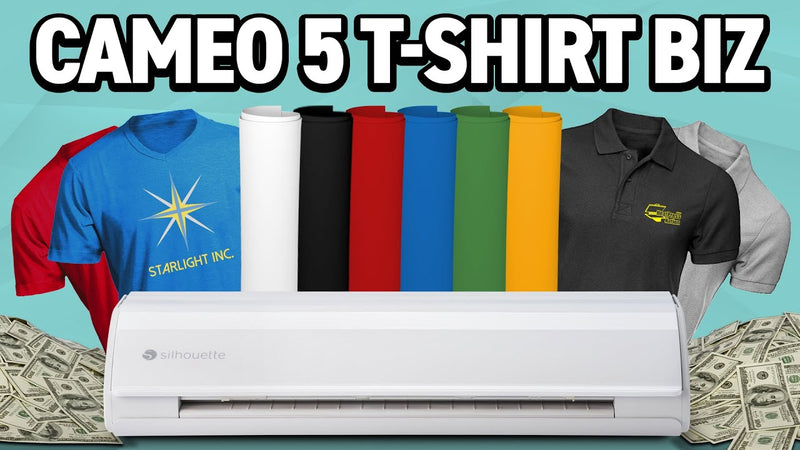 Your Guide to Starting a T-Shirt Business With The Silhouette Cameo 5