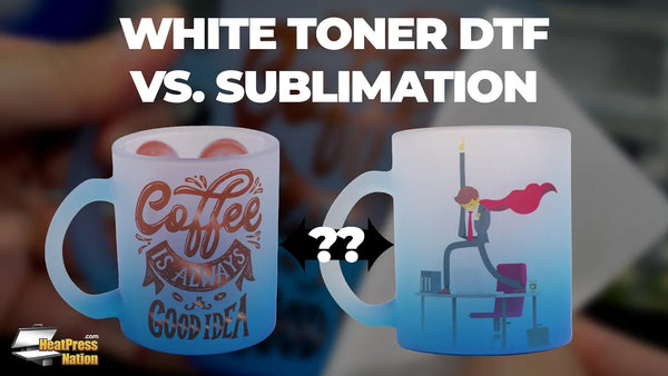 How is White Toner DTF Printing Different from Sublimation Printing? A Comprehensive Comparison