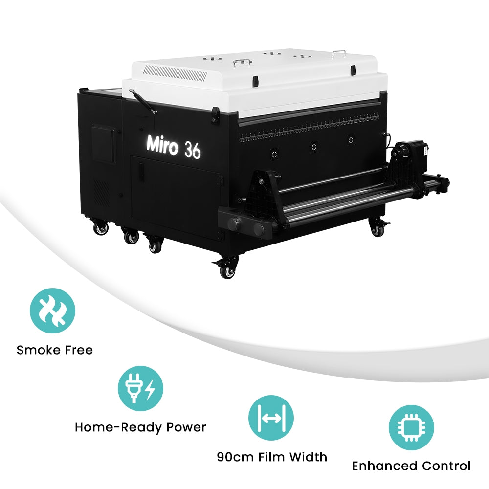 DTF Station Miro 36 DTF Powder Shaker and Dryer with Supplies Bundle