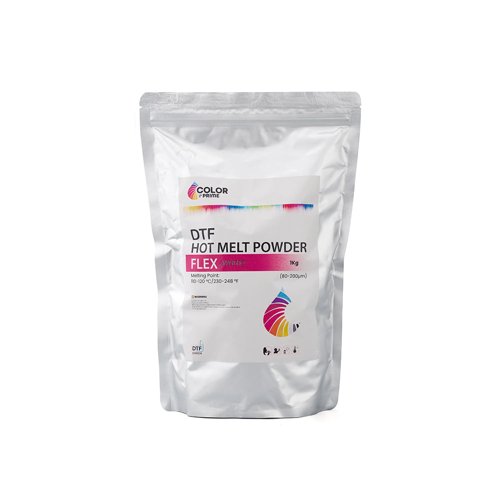 DTF Station Color Prime Schmelzklebepulver für DTF - Weiß