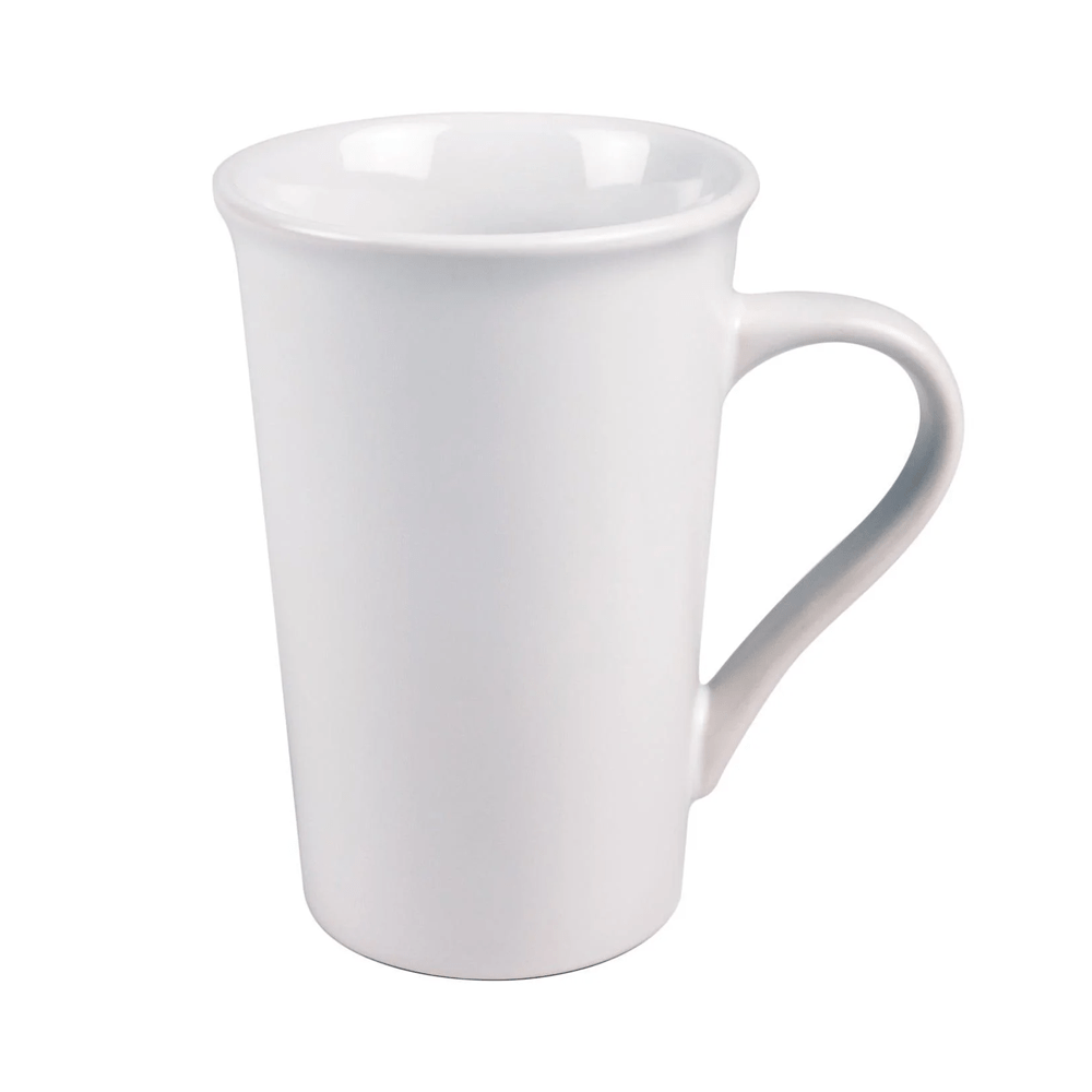 HPN SubliCraft 16 oz. Glossy Sublimation Ceramic Latte Mug - 24 Per Case - HeatPressNation