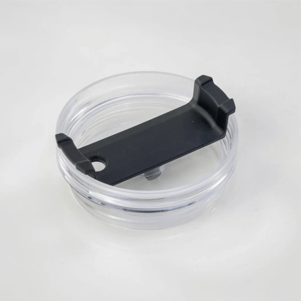 HPN SubliCraft 40 oz. Sublimation Stainless Steel Travel Mug w/ Straw and Handle - Silver - 20 Per Case - HeatPressNation