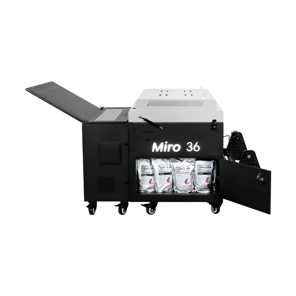 DTF Station Miro 36 DTF Powder Shaker and Dryer with Supplies Bundle