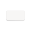 Unisub 3" x 1.5" Sublimation FRP Name Badge - Matte White
