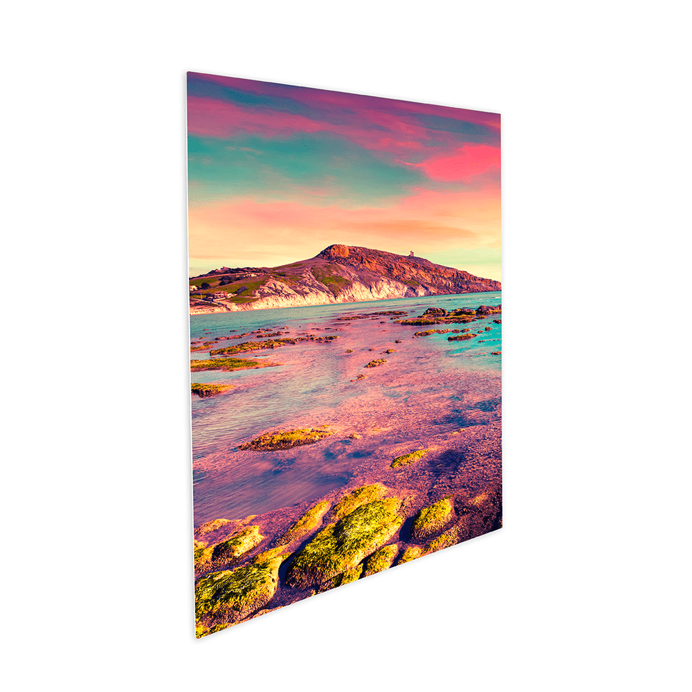 ChromaLuxe 18" x 12" Sublimation Outdoor Aluminium Photo Panel - Gloss White - HeatPressNation