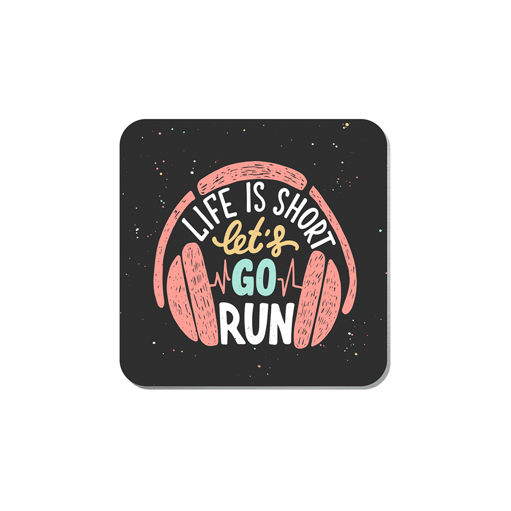 Unisub 2.25" Square Sublimation Aluminium Magnet w/ 1" Magnet - Semi - Gloss White - HeatPressNation