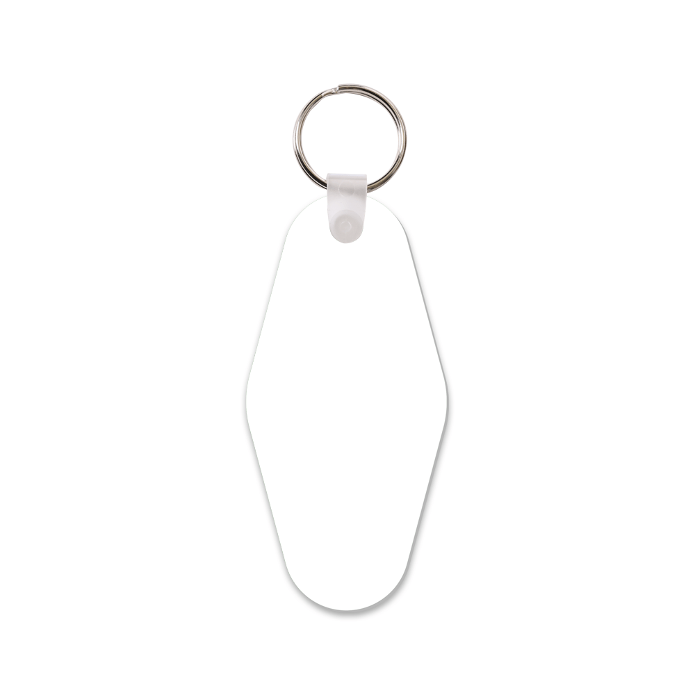 Unisub 3.13" x 1.5" Sublimation FRP Vintage Hotel Keychain - HeatPressNation