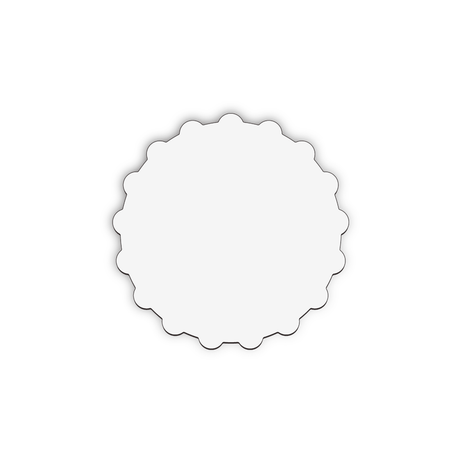 Unisub 3.63" Diameter Bottle Cap Sublimation Hardboard Coaster - HeatPressNation