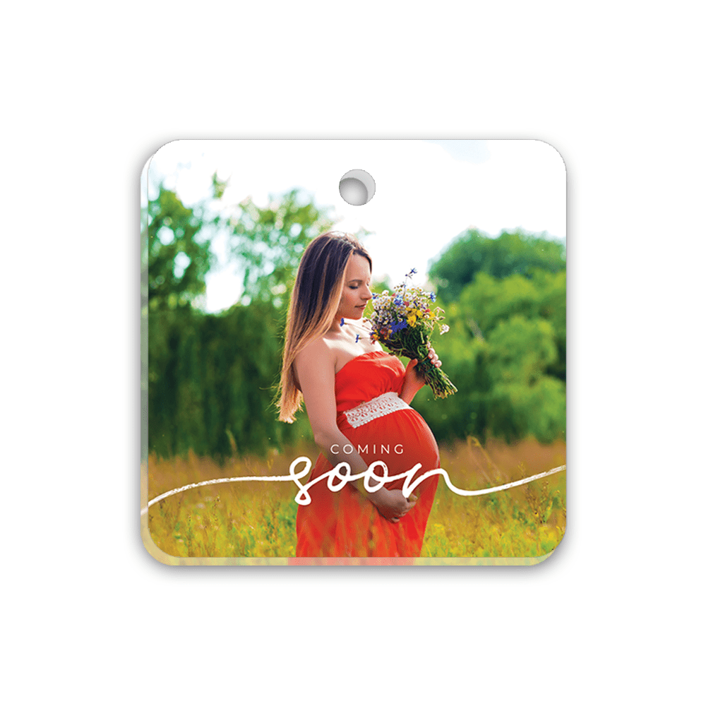 Unisub 3.125" x 3.125" Sublimation Acrylic Square Ornament - HeatPressNation