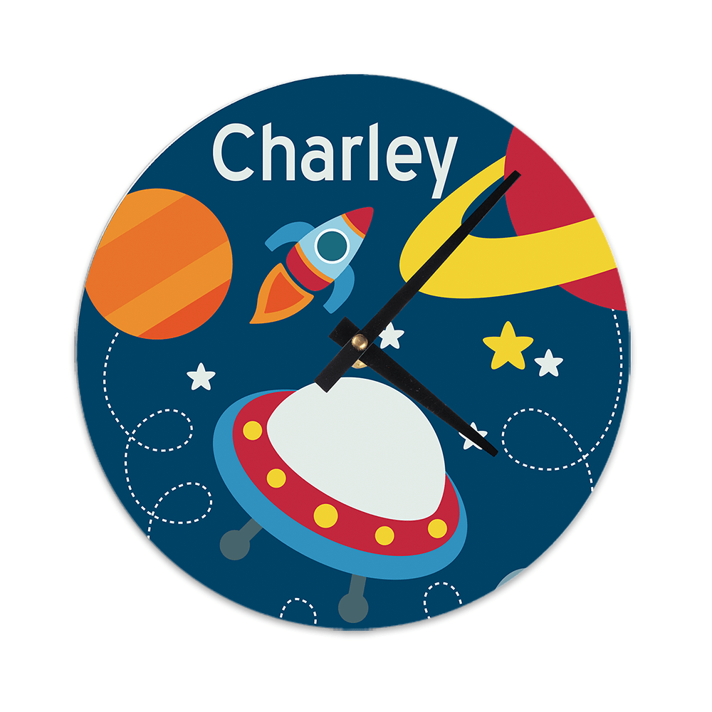 Unisub 8.125" Circle Sublimation Aluminium Clock Kit - Gloss White - HeatPressNation