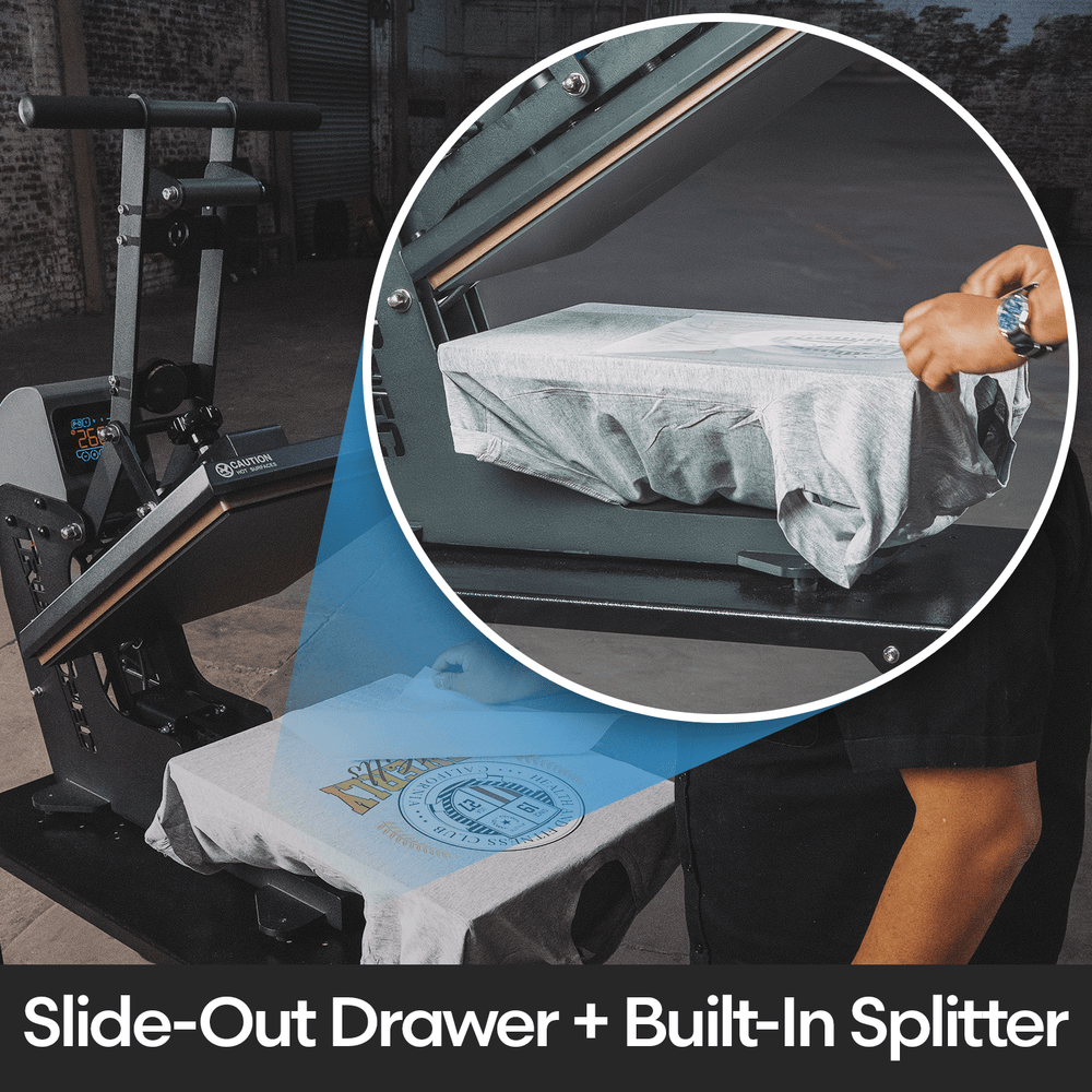 Open Box HPN TrueSpec 16" x 20" Auto - Open Hybrid Heat Press - HeatPressNation