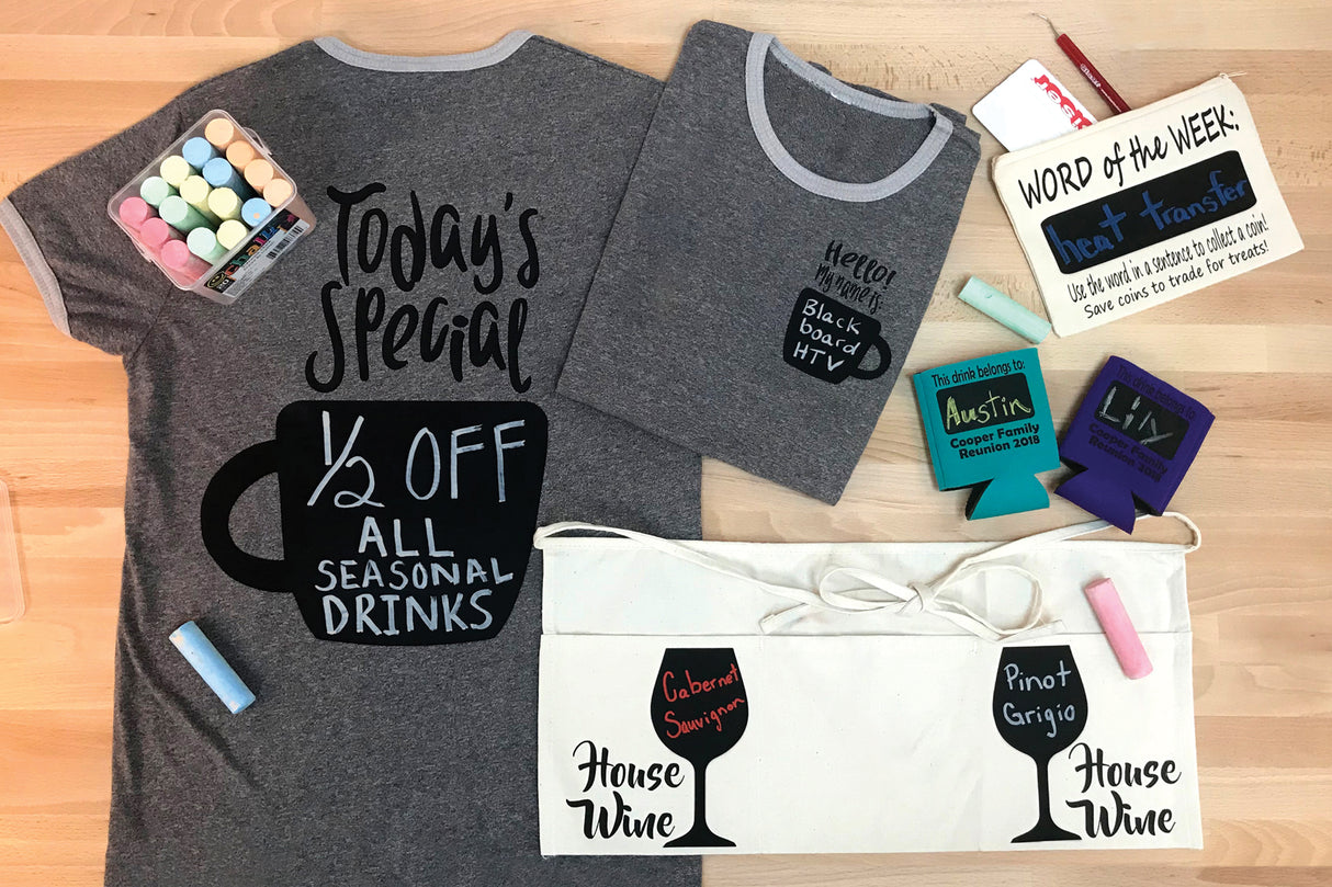 Siser BLACKBOARD Heat Transfer Vinyl 15" - By the Yard - HeatPressNation