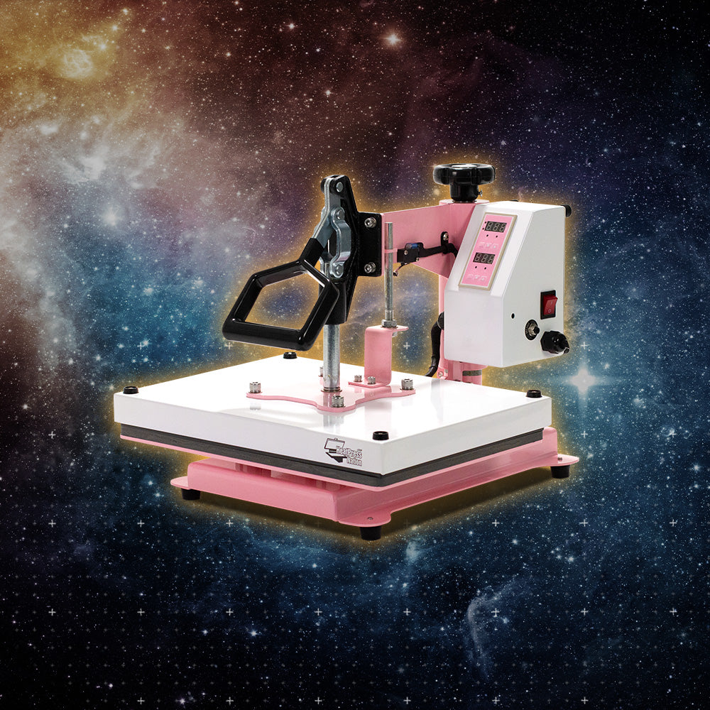 HPN CraftPro 12" x 15" Swing Away Heat Press : Pink