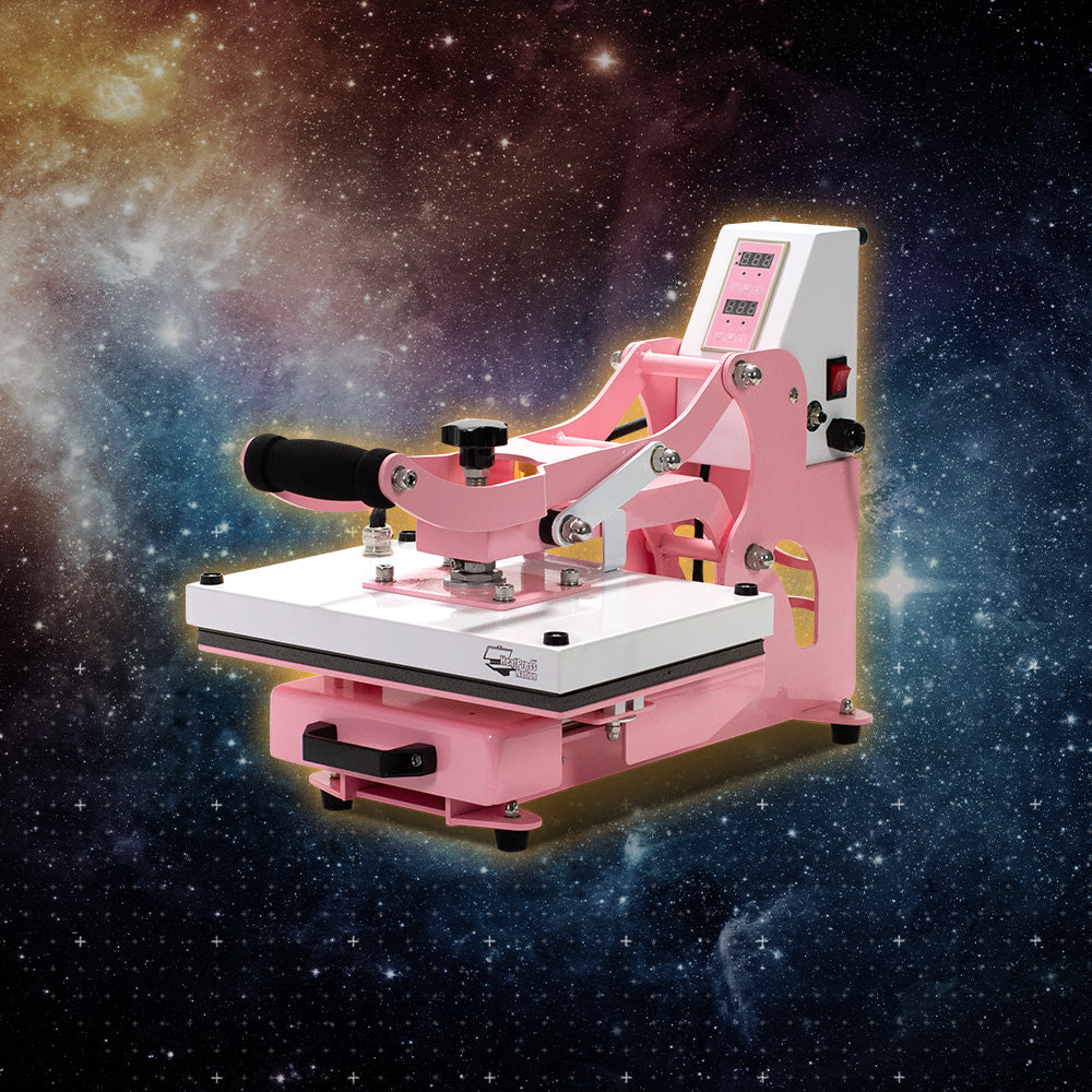 HPN CraftPro 13" x 9" Clamshell Heat Press : Pink