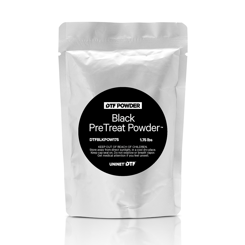 Uninet Black DTF Adhesive PreTreat Powder - HeatPressNation