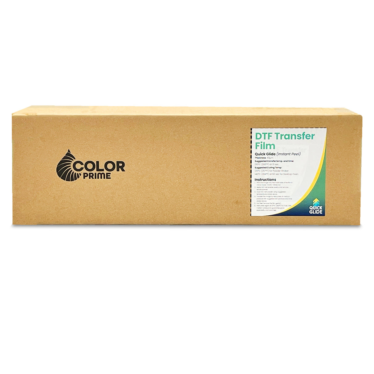 DTF Station Color Prime Quick Glide DTF Film Rolls - HeatPressNation