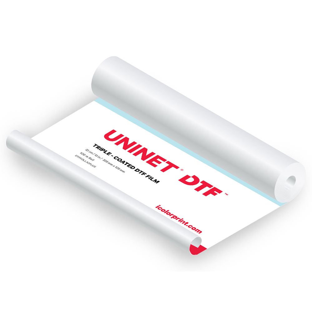 Uninet DTF Triple Coated Transfer Film Roll - HeatPressNation