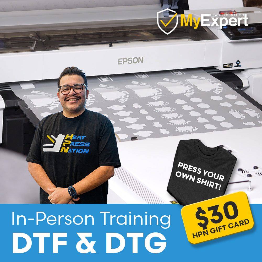 MyExpert In-Person DTF & DTG Workshop - MAY 29 - SoCal