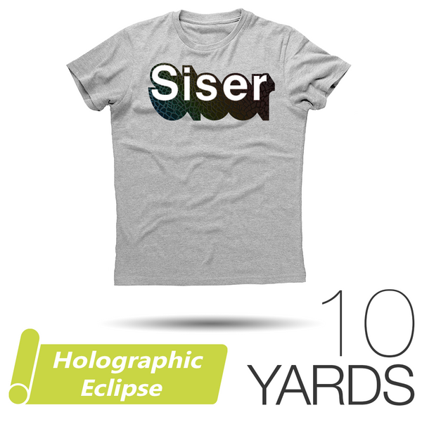 Siser HOLOGRAPHIC Eclipse Heat Transfer Vinyl - 20" x 10 Yards