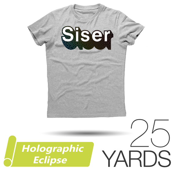 Siser HOLOGRAPHIC Eclipse Heat Transfer Vinyl - 20" x 25 Yards