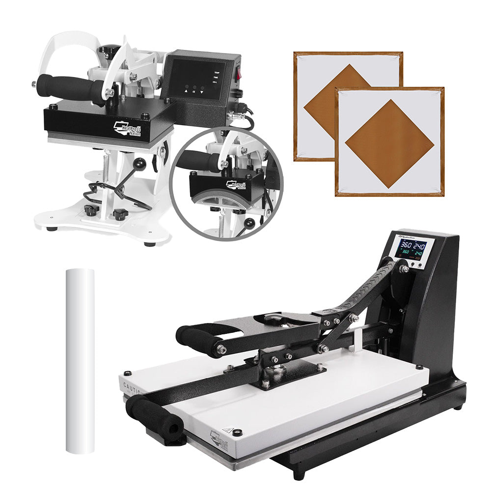 HPN Signature Series Business Package - 16" x 20" Heat Press and Cap Press