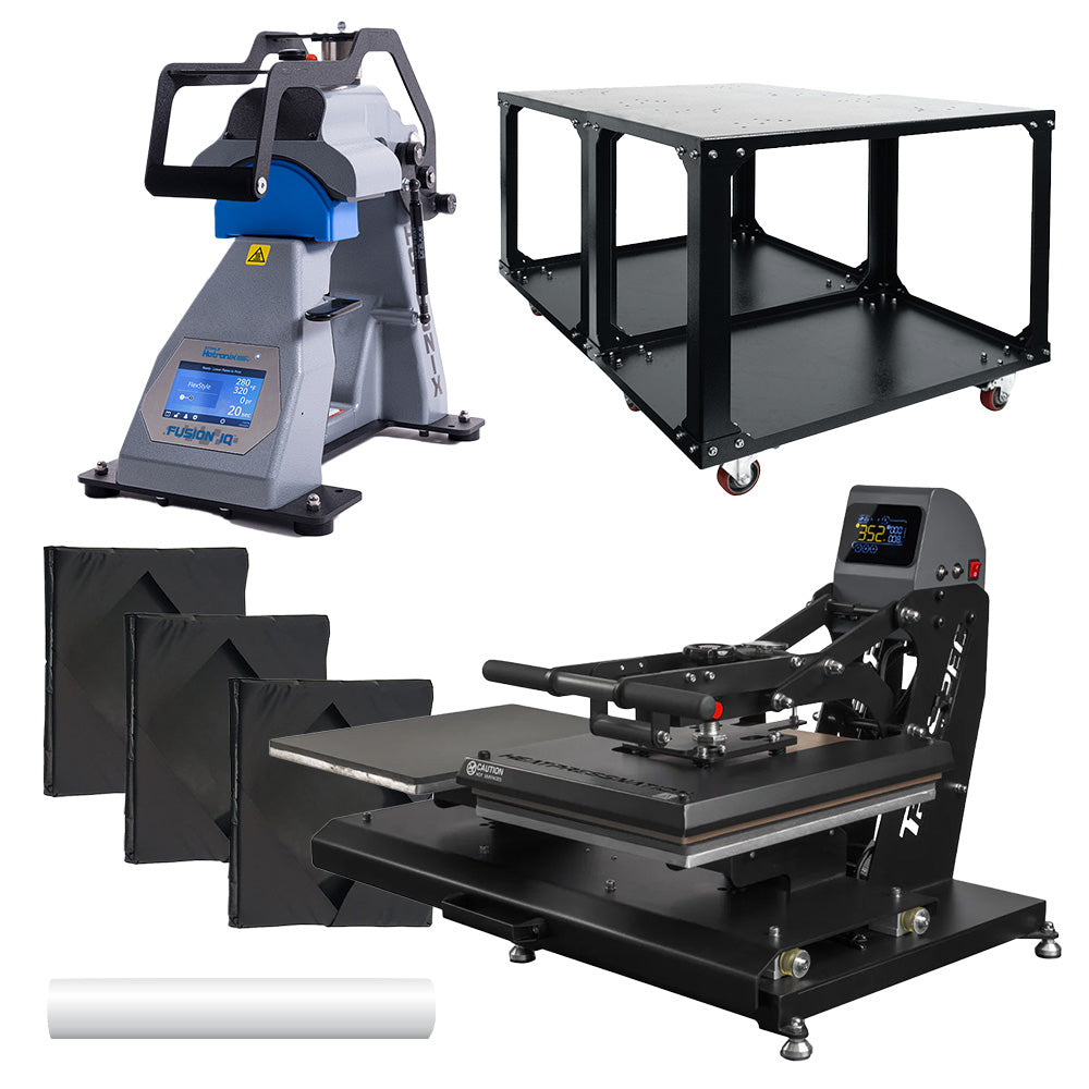 HPN TrueSpec Business Package - 16" x 20" Dual Station Heat Press and Cap Press