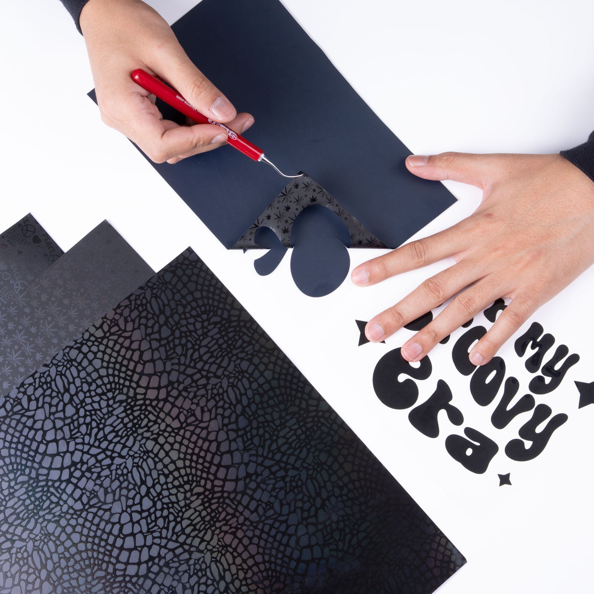 Siser HOLOGRAPHIC Eclipse Heat Transfer Vinyl 20" - By the Yard