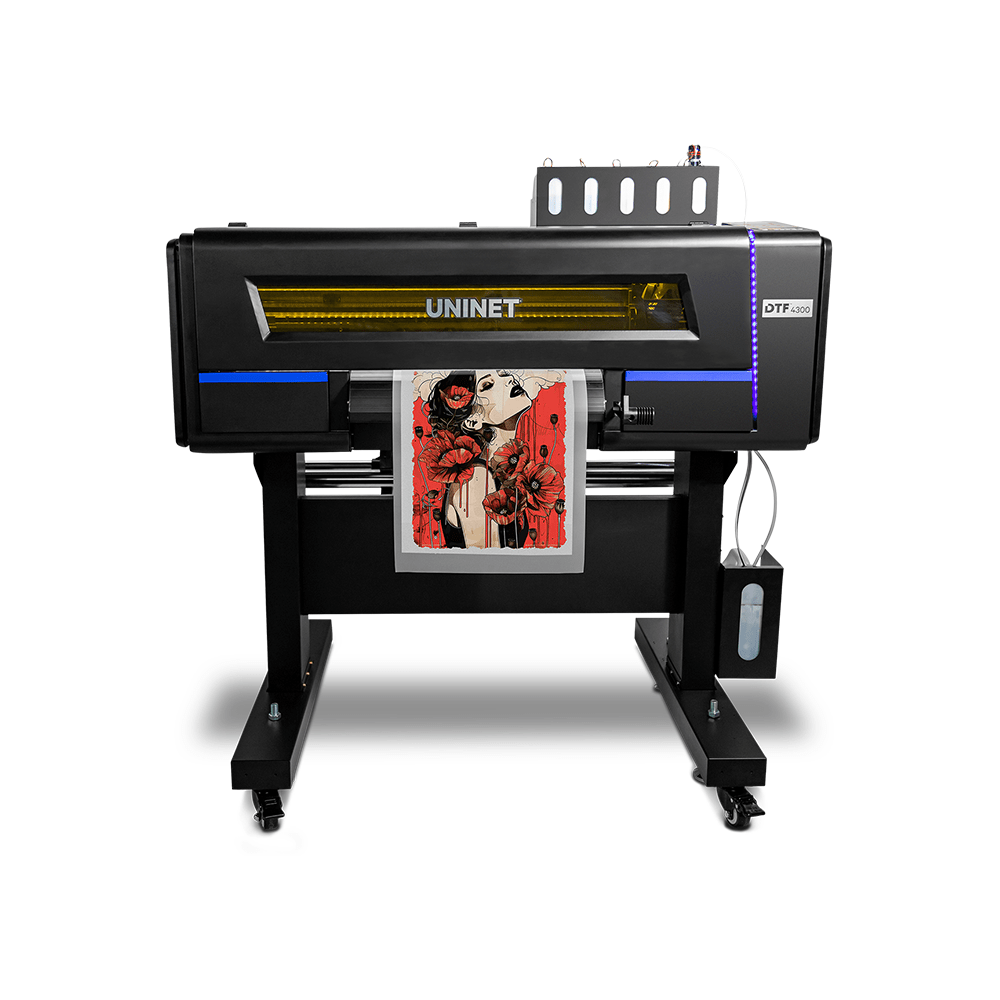Uninet DTF 4300 17" Direct to Film Printer with 17" Vertical Slim Shaker - HeatPressNation