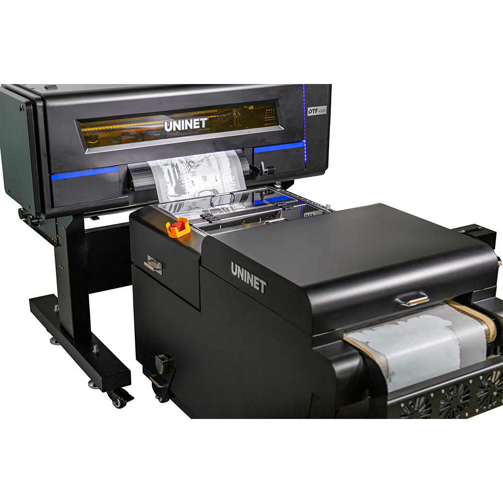 Uninet DTF 4300 17" Direct to Film Printer with 17" Horizontal Shaker - HeatPressNation