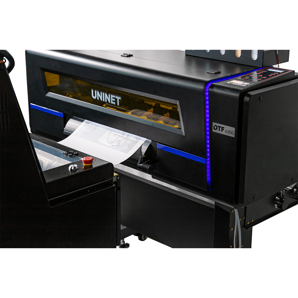 Uninet DTF 4300 17" Direct to Film Printer with 17" Vertical Slim Shaker - HeatPressNation
