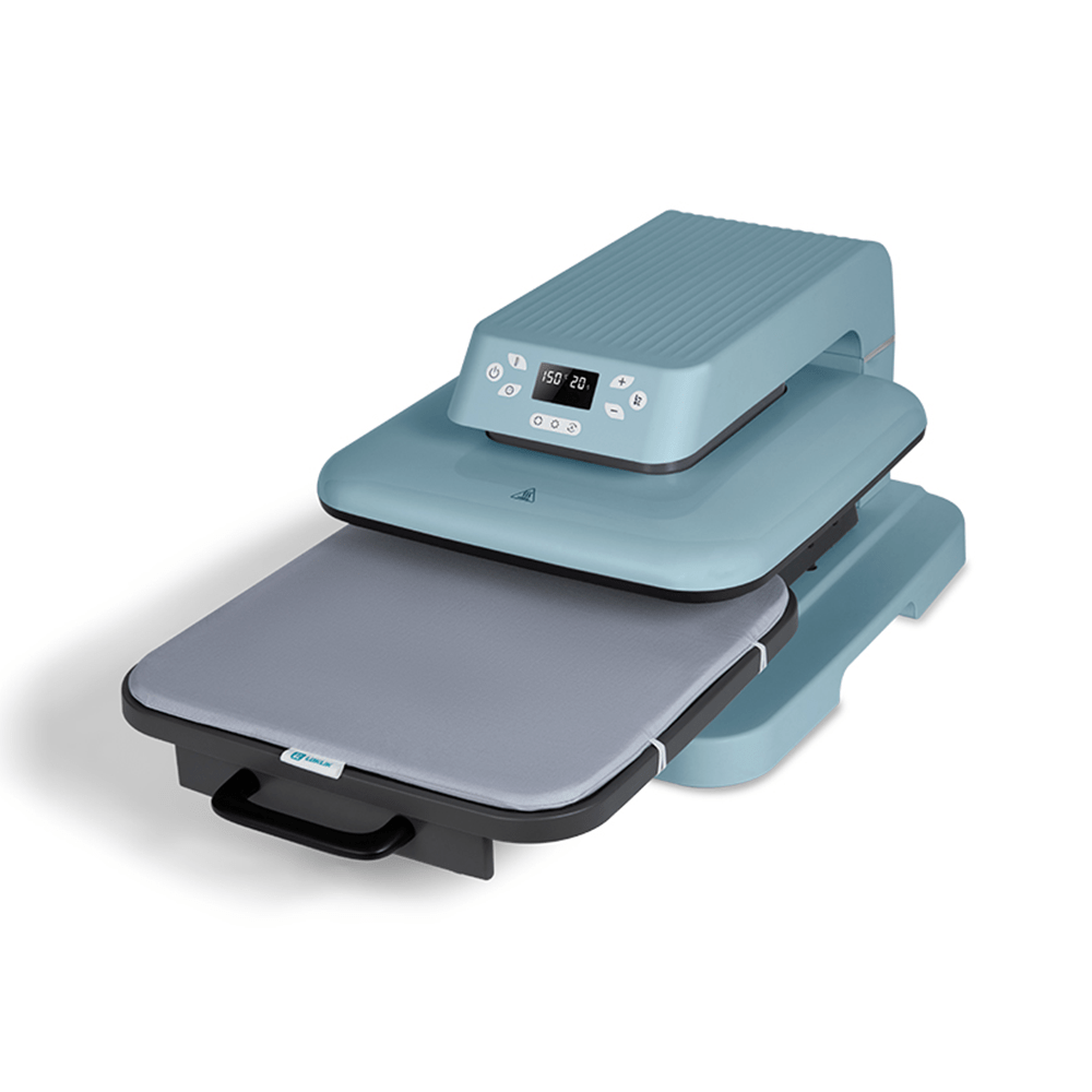 LOKLiK by HTVRont ImPress Auto 15" x 15" Heat Press - Denim Blue - HeatPressNation