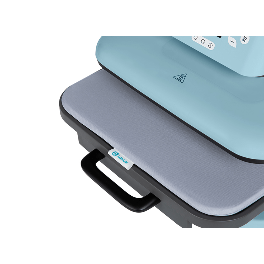 LOKLiK by HTVRont ImPress Auto 15" x 15" Heat Press - Denim Blue - HeatPressNation