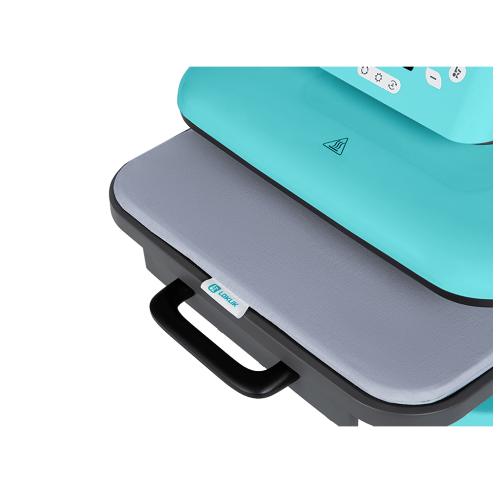 LOKLiK by HTVRont ImPress Auto 15" x 15" Heat Press - LOKLiK Blue - HeatPressNation