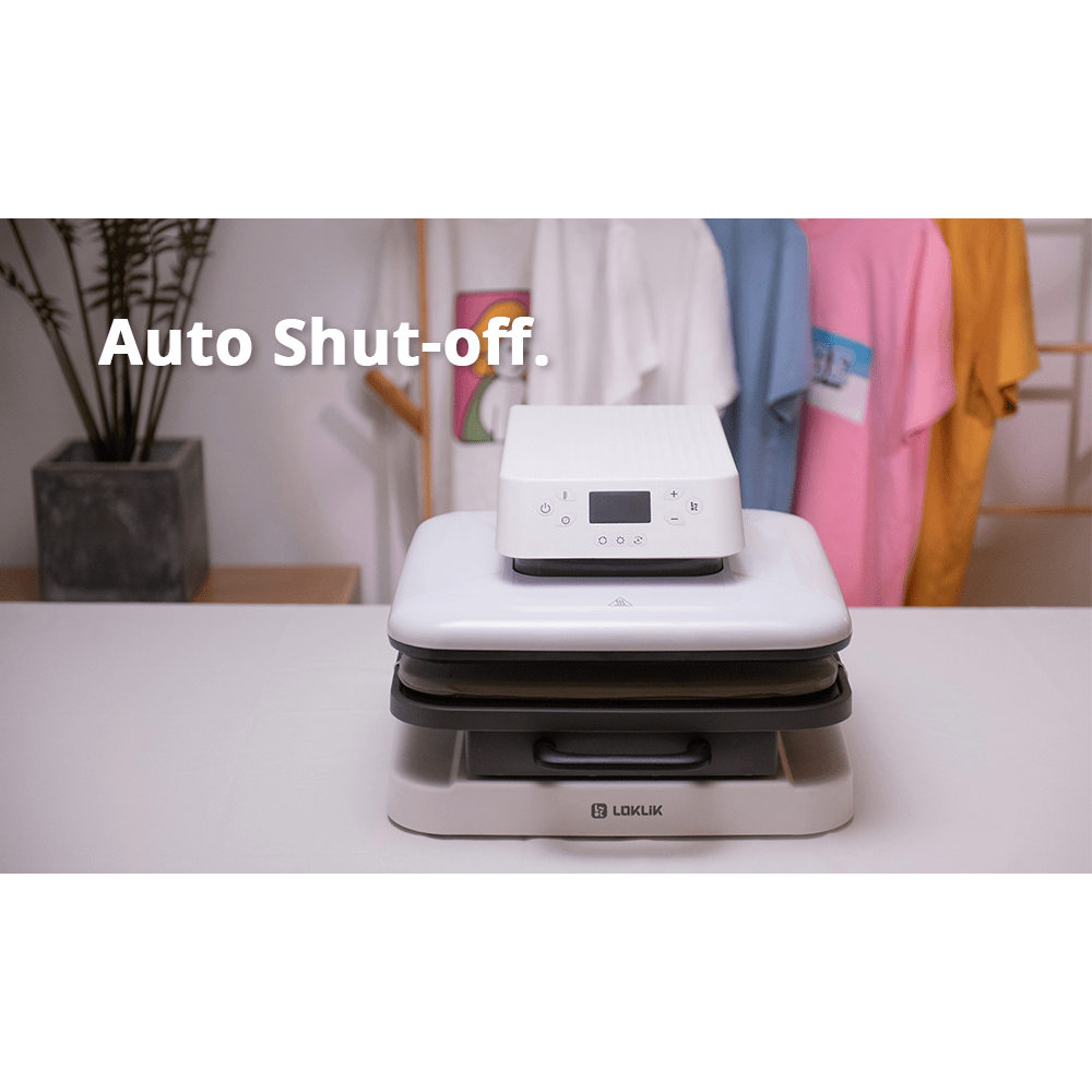 LOKLiK by HTVRont ImPress Auto 15" x 15" Heat Press - Denim Blue - HeatPressNation
