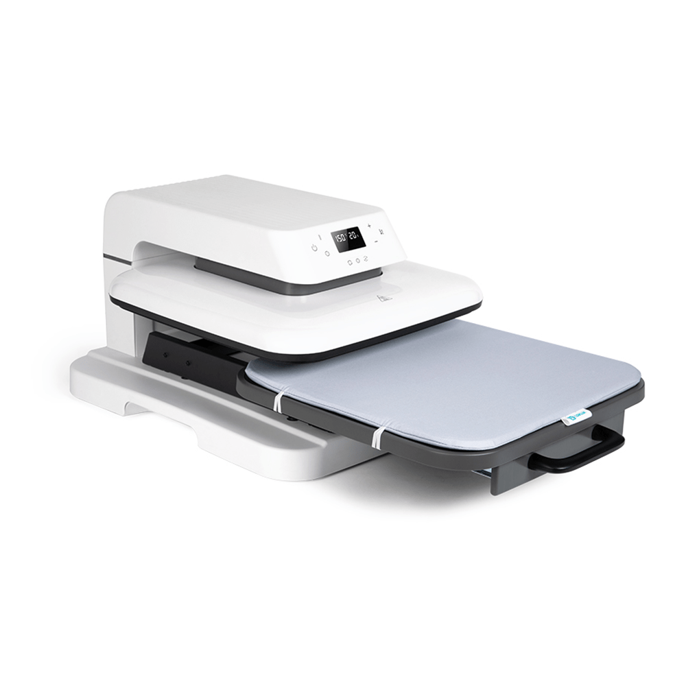 LOKLiK by HTVRont ImPress Auto 15" x 15" Heat Press - White - HeatPressNation