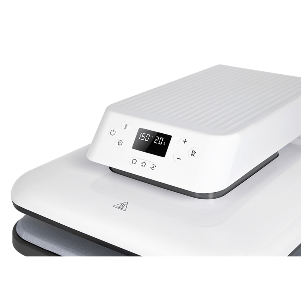 LOKLiK by HTVRont ImPress Auto 15" x 15" Heat Press - White - HeatPressNation