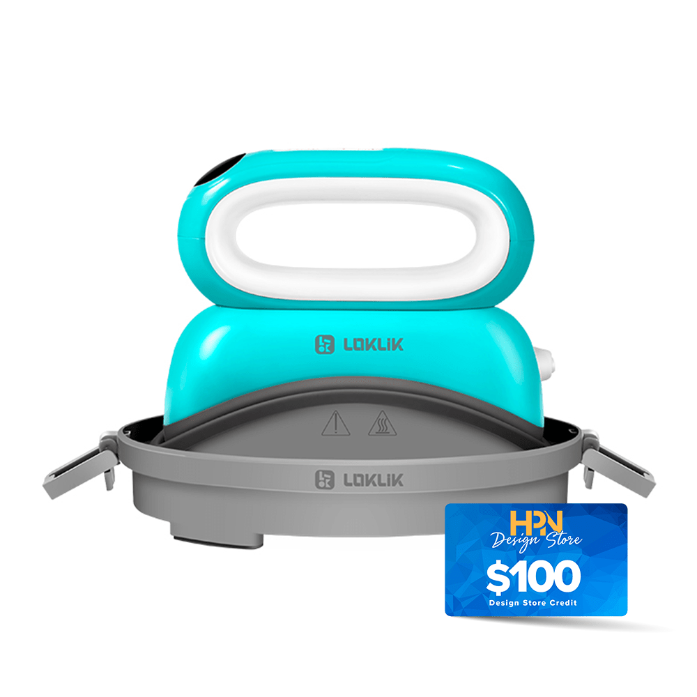 LOKLiK by HTVRont ImPress Hat Heat Press - LOKLiK Blue - HeatPressNation