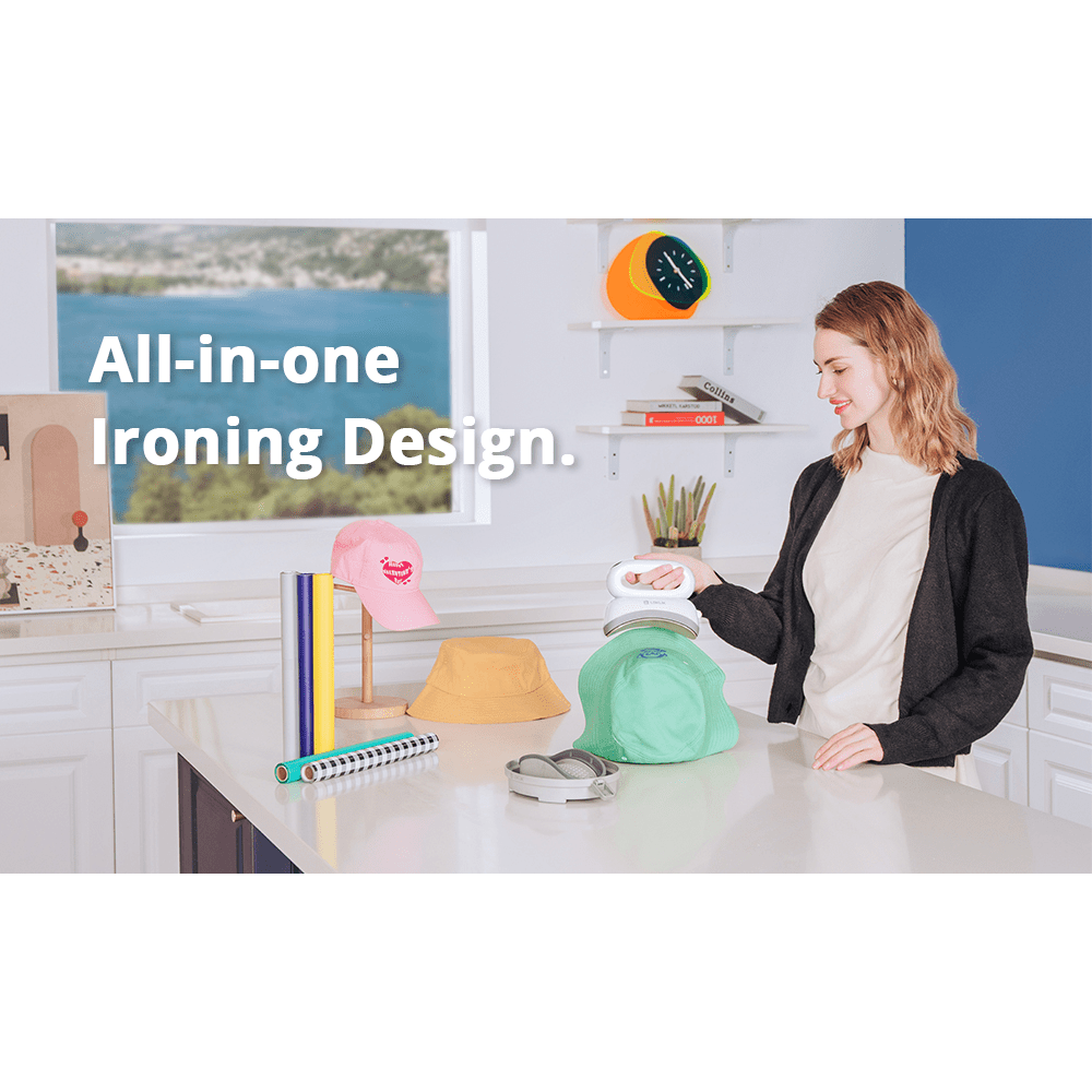 LOKLiK by HTVRont ImPress Hat Heat Press - LOKLiK Blue - HeatPressNation