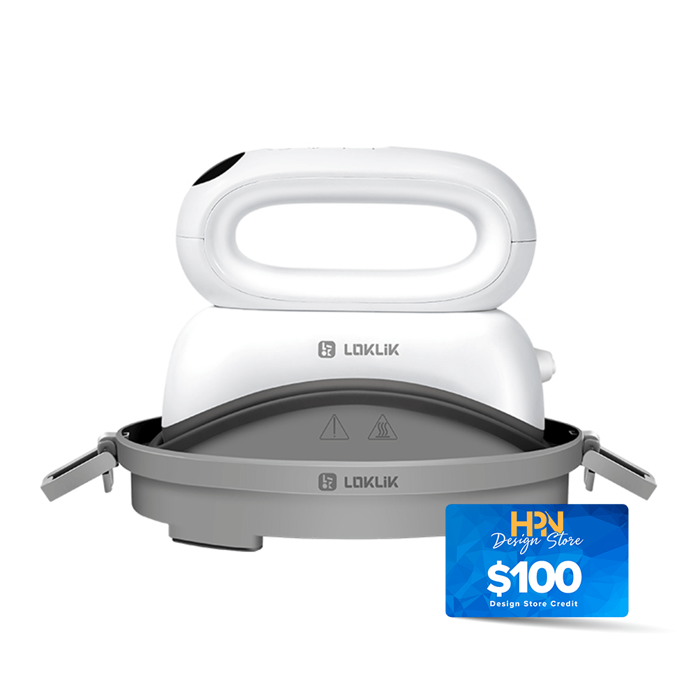 LOKLiK by HTVRont ImPress Hat Heat Press - White - HeatPressNation