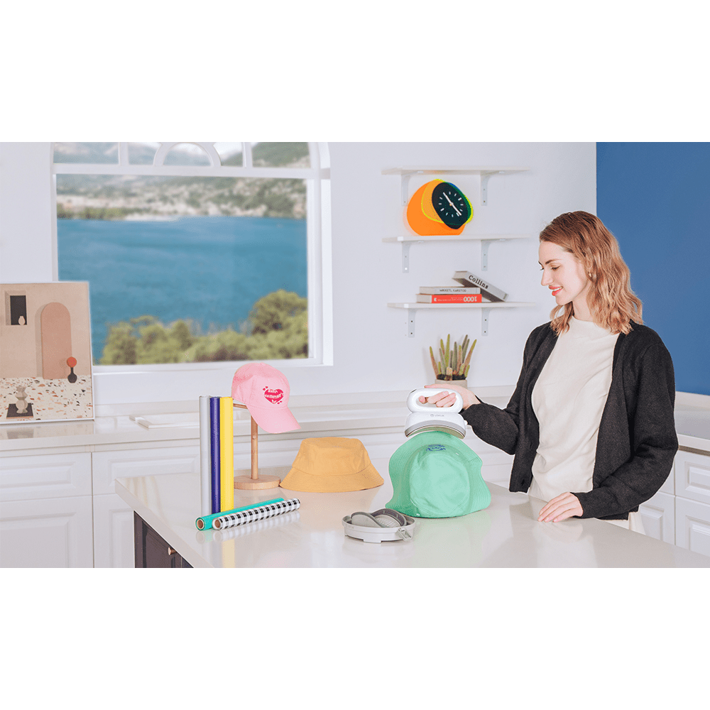 LOKLiK by HTVRont ImPress Hat Heat Press - LOKLiK Blue - HeatPressNation