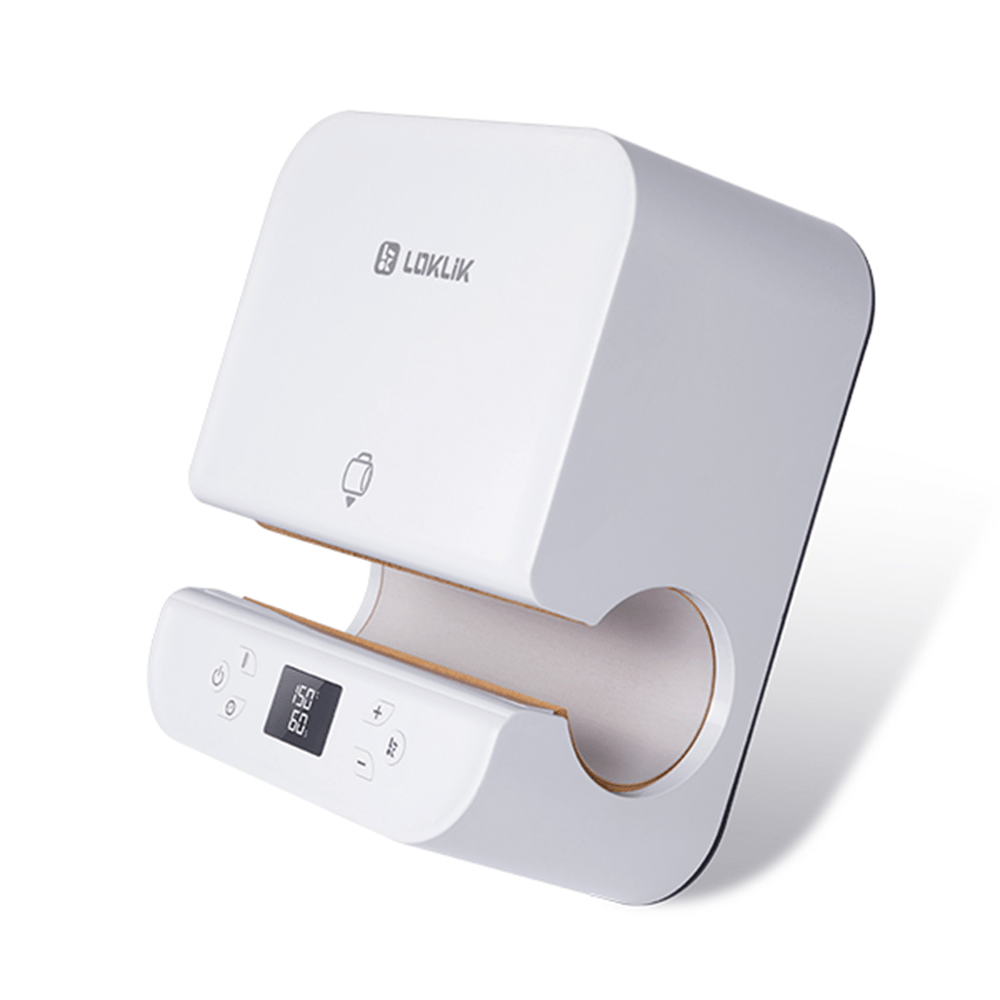 LOKLiK by HTVRont ImPress Auto Tumbler Heat Press - White - HeatPressNation