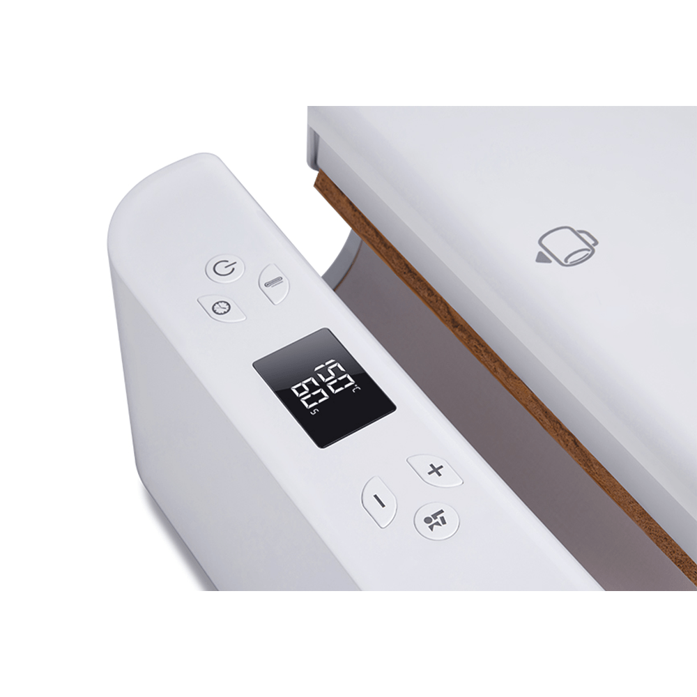 LOKLiK by HTVRont ImPress Auto Tumbler Heat Press - White - HeatPressNation