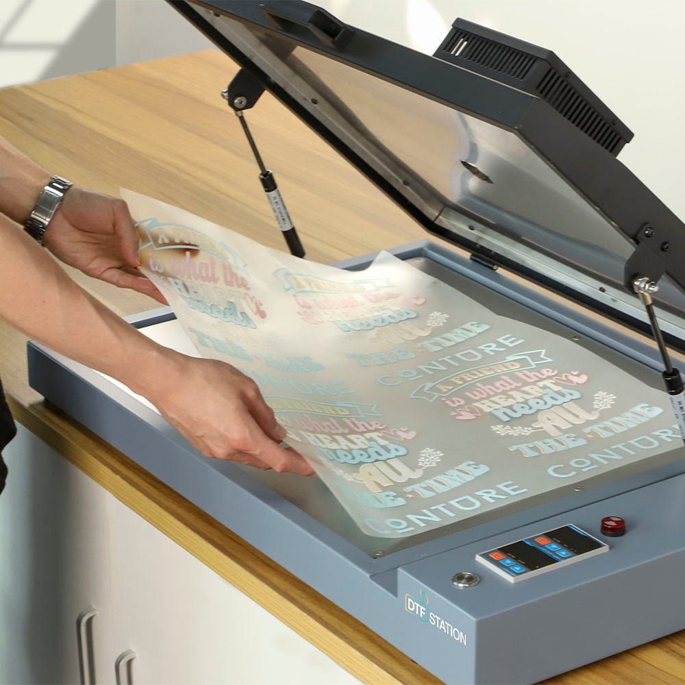 DTF Station 8" Prestige A4 Curing Oven Bundle - Classic Black and Grey - HeatPressNation