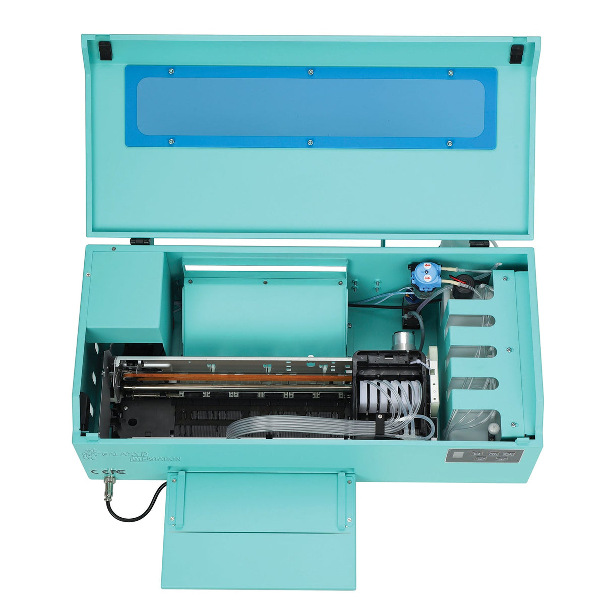 DTF Station 8" Prestige A4 DTF Printer with Ink, Film, and Supplies - Mint - HeatPressNation