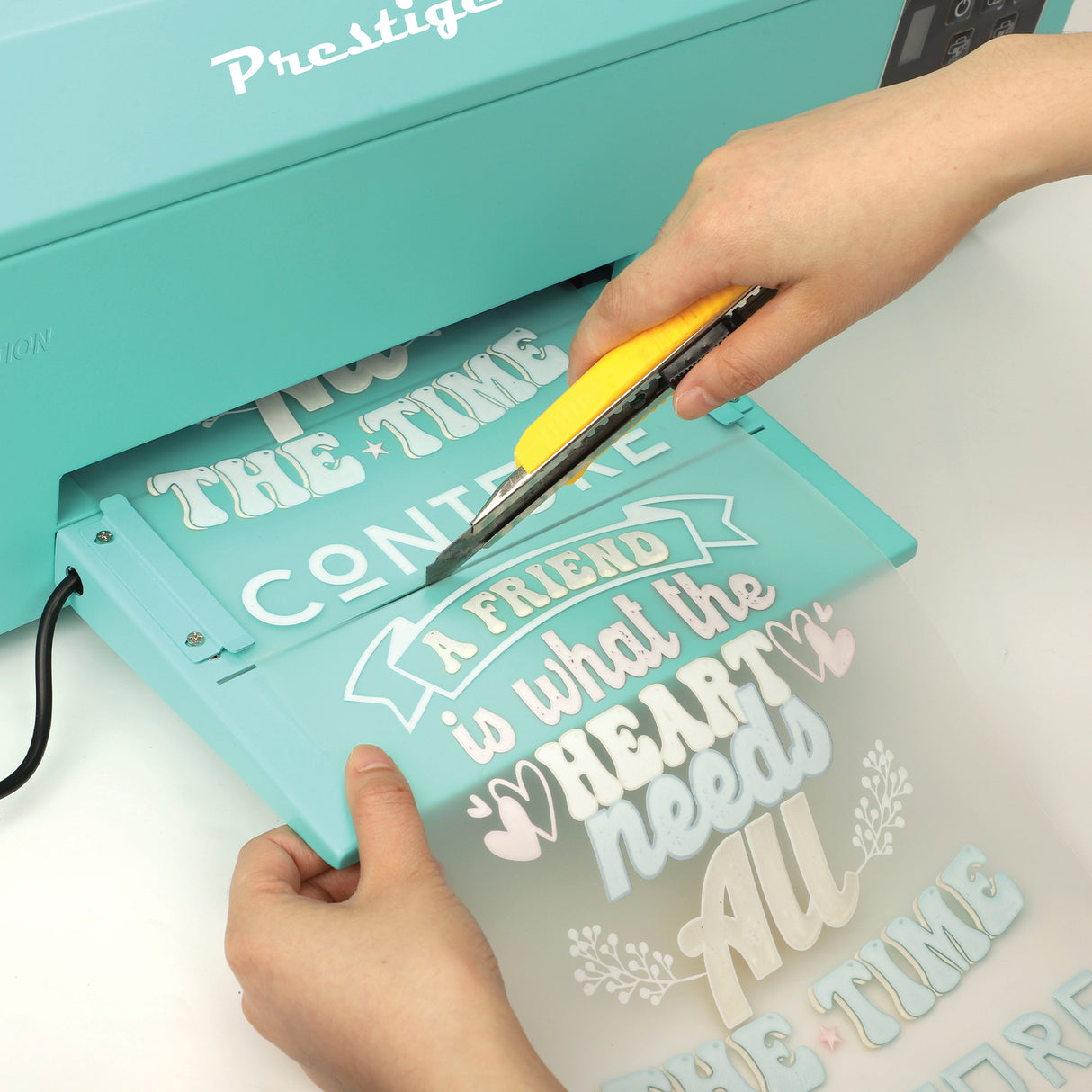 DTF Station 8" Prestige A4 Seismo S20 Shaker and Oven Bundle - Mint - HeatPressNation