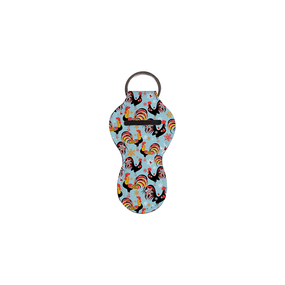 HPN SubliCraft Sublimation Neoprene Chapstick Holders Keychain - HeatPressNation