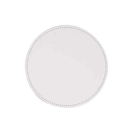 HPN SubliCraft 3.75" Round Sublimation PU Leather Coaster - HeatPressNation