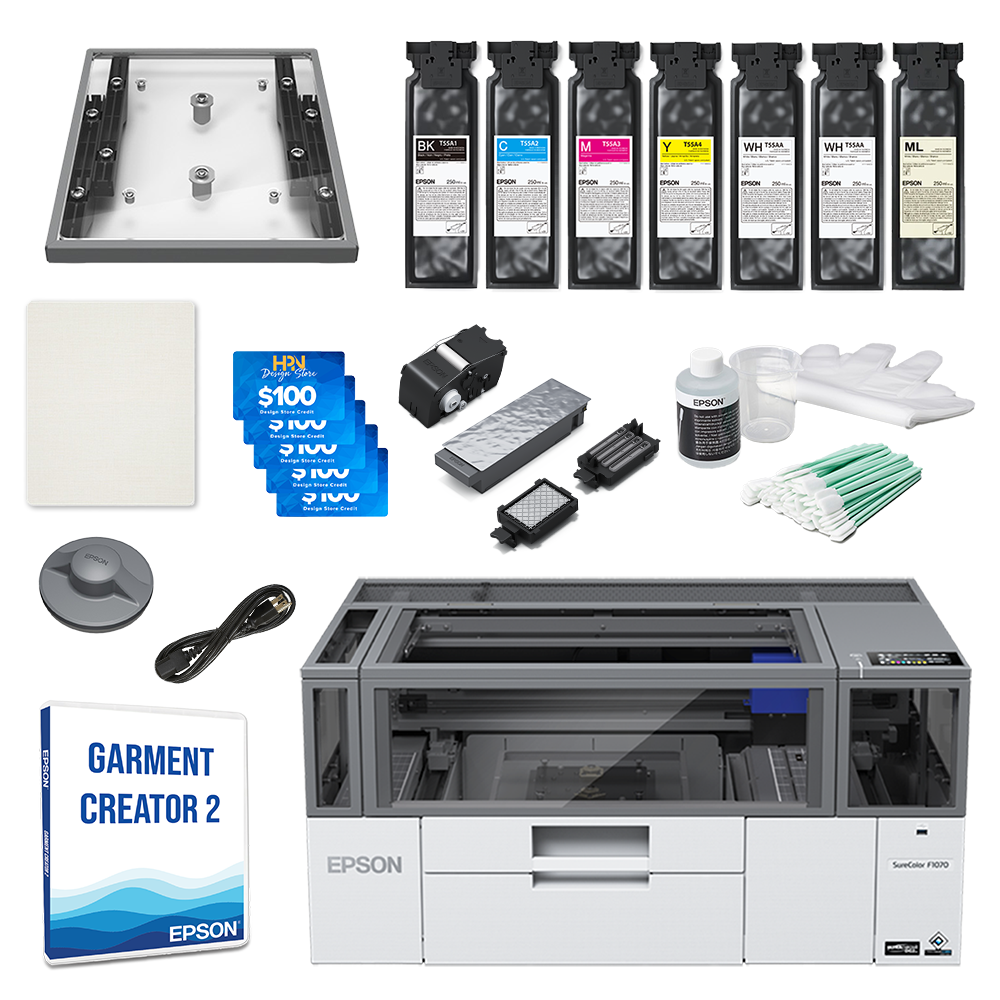 Epson SureColor F1070 DTG/DTF Hybrid Printer