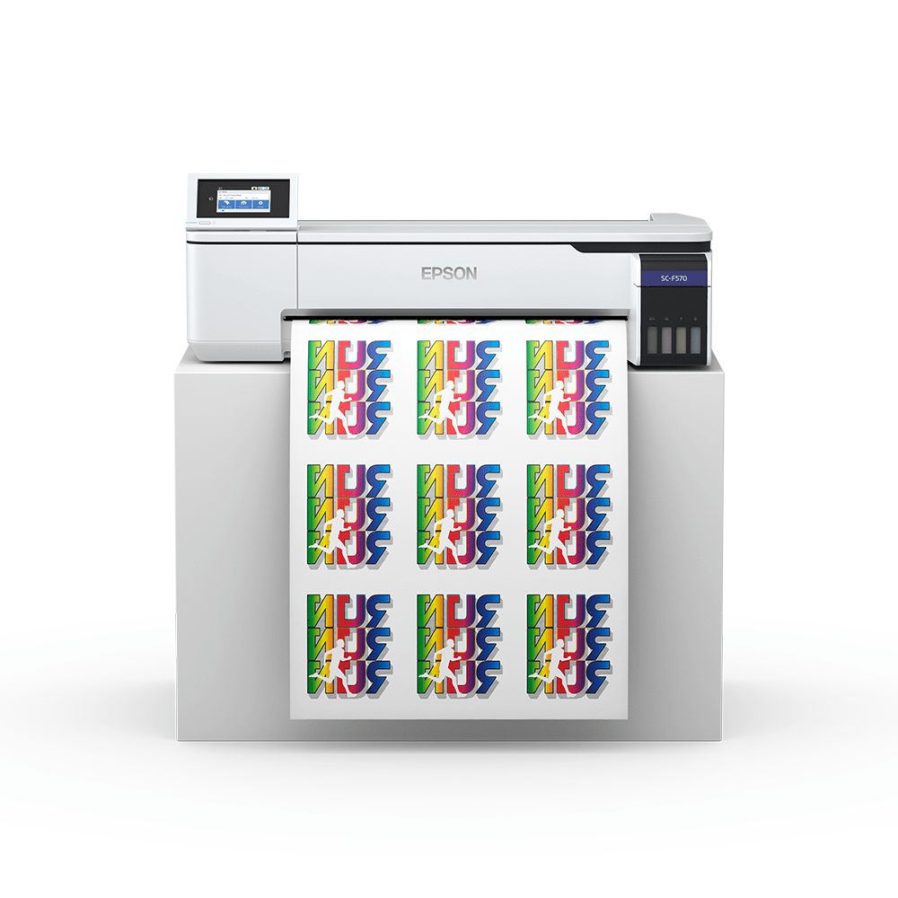 Epson SureColor F570 24" Pro Sublimation Printer Basic Blanks Bundle - HeatPressNation