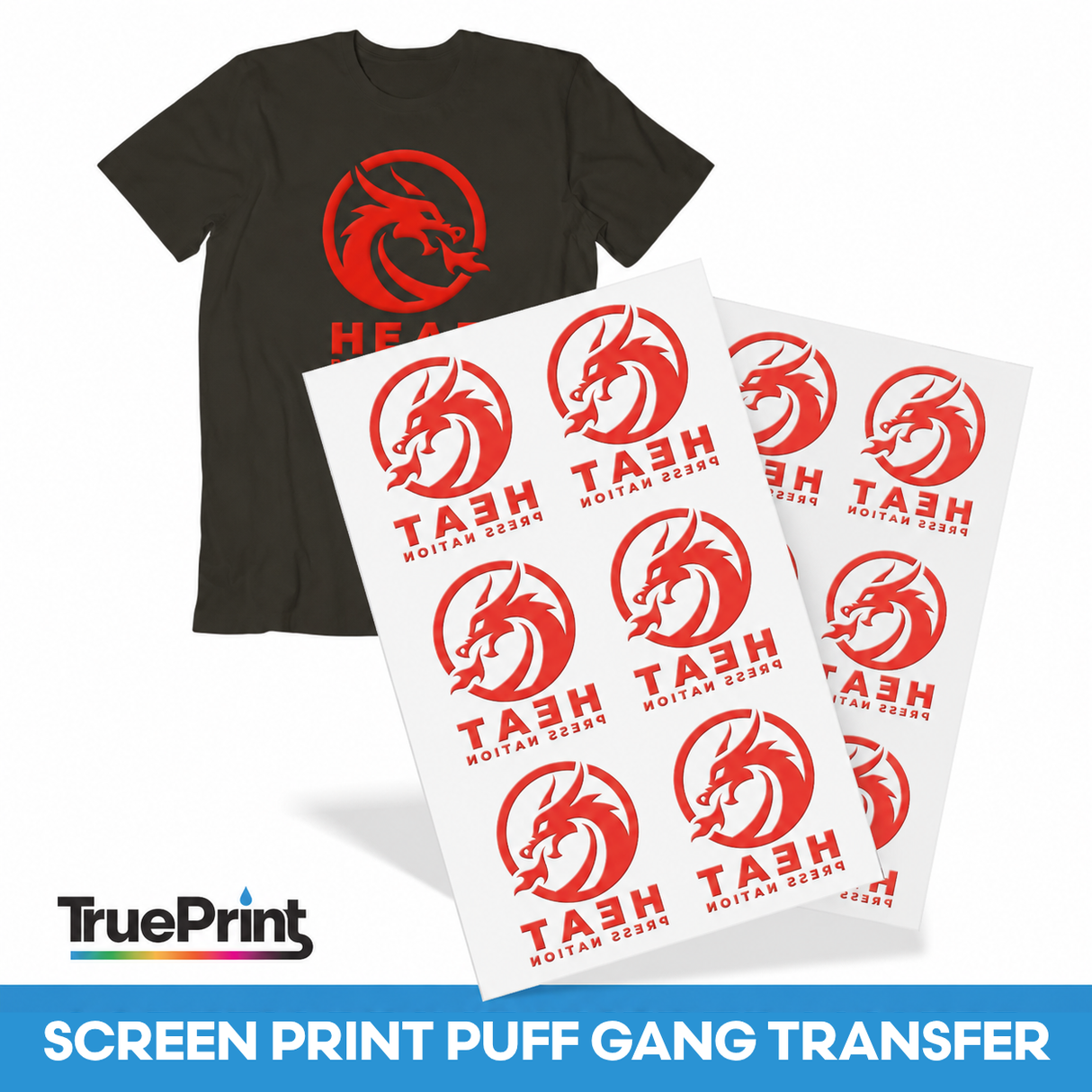 HPN TruePrint Puff Gang Custom Heat Transfers